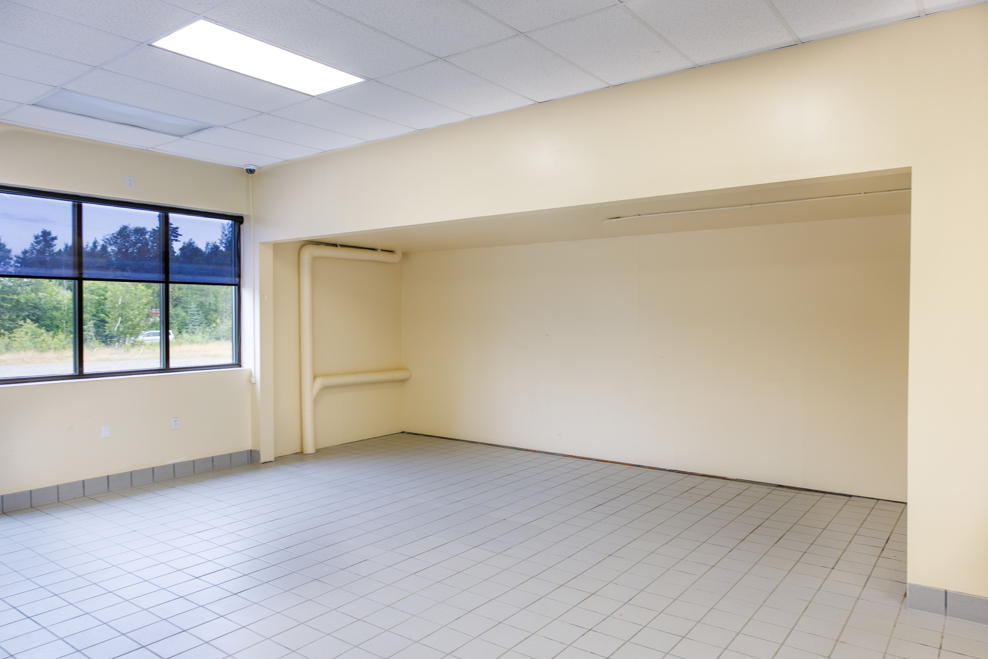 Commercial showroom floor
